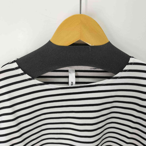 アタッチメント ATTACHMENT シルキーボーダー天竺ボートネック メンズ JPN:3