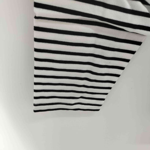 アタッチメント ATTACHMENT シルキーボーダー天竺ボートネック メンズ JPN:3