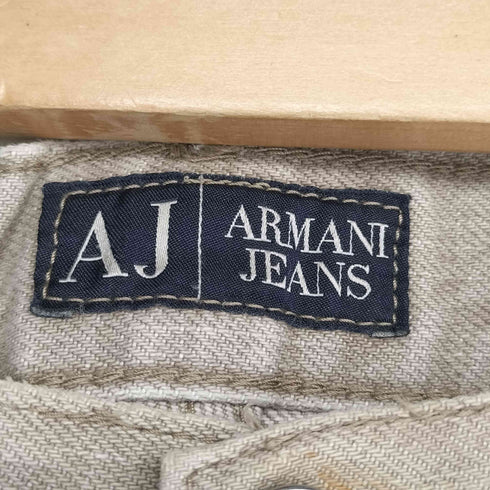 アルマーニジーンズ ARMANI JEANS イタリア製 ダメージ ストレートデニム メンズ FR:36-38
