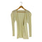 プリーツプリーズイッセイミヤケ PLEATS PLEASE ISSEY MIYAKE 90S 変形 プリーツカーディガン レディース JPN:3