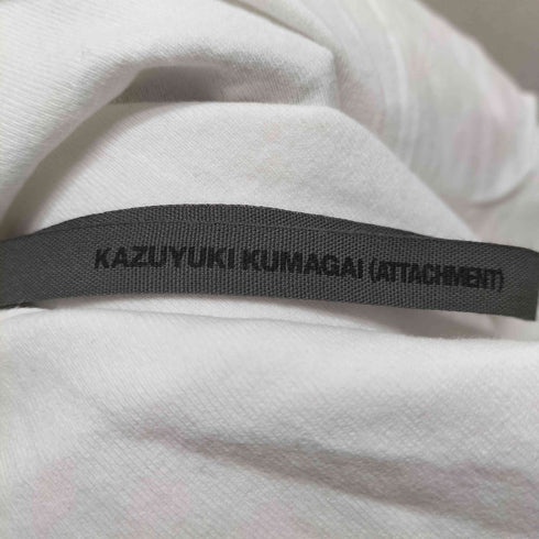 カズユキクマガイアタッチメント KAZUYUKI KUMAGAI ATTACHMENT 37-2空紡天竺クルーネックS-S メンズ JPN:3