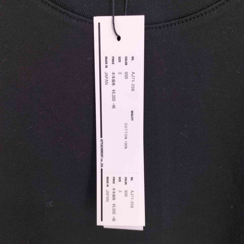 アタッチメント ATTACHMENT クルーネックTシャツ メンズ JPN:3