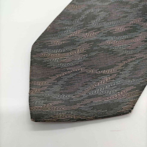 アイムプロダクトイッセイミヤケ im product ISSEY MIYAKE 総柄 絹 シルク 100% ネクタイ メンズ