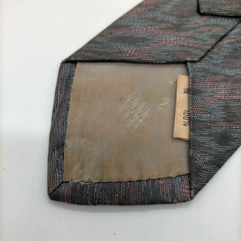 アイムプロダクトイッセイミヤケ im product ISSEY MIYAKE 総柄 絹 シルク 100% ネクタイ メンズ