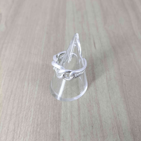 チェーンデザインリング レディース 9号