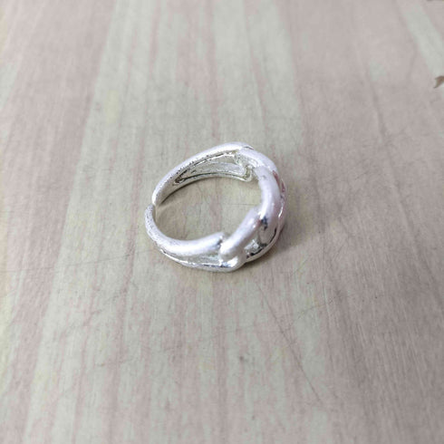 チェーンデザインリング レディース 9号