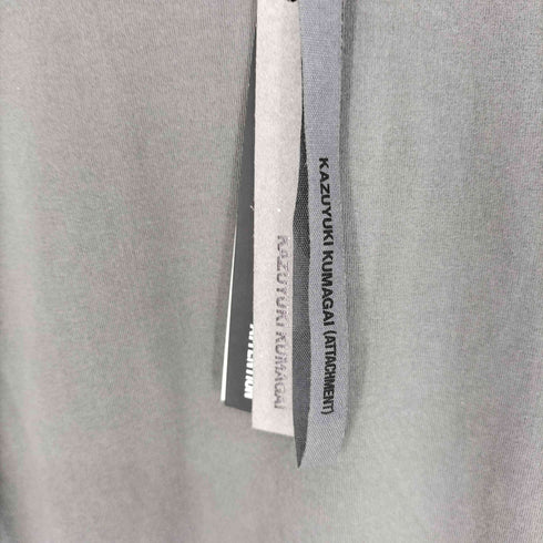 カズユキクマガイアタッチメント KAZUYUKI KUMAGAI ATTACHMENT シルキー度詰天竺 クルーネックS/S/Tシャツ メンズ JPN:3