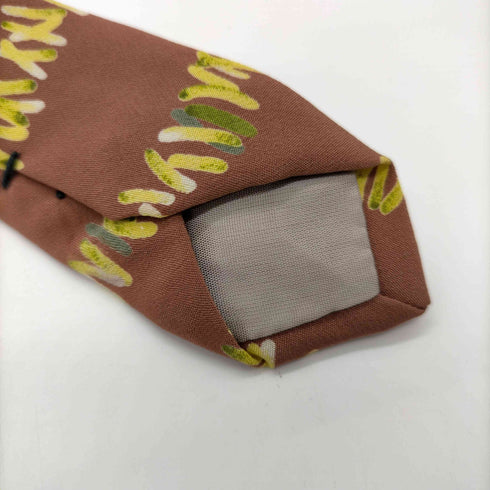 アイムプロダクトイッセイミヤケ im product ISSEY MIYAKE 総柄 絹 シルク 100% ネクタイ メンズ