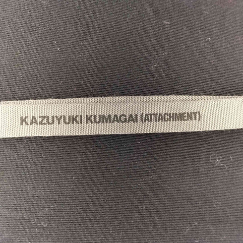 カズユキクマガイアタッチメント KAZUYUKI KUMAGAI ATTACHMENT シルキー度詰天竺 クルーネックS/S/Tシャツ メンズ JPN:3