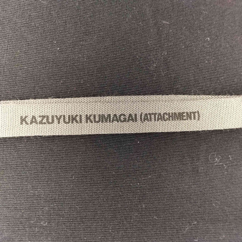 カズユキクマガイアタッチメント KAZUYUKI KUMAGAI ATTACHMENT シルキー度詰天竺 クルーネックS/S/Tシャツ メンズ JPN:3