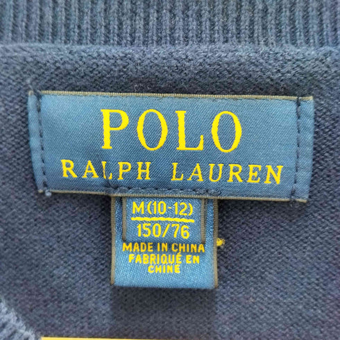 ポロラルフローレン POLO RALPH LAUREN ポニー刺繍 Vネック ニット レディース import:M