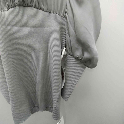 スナイデル snidel シアーパフスリーブニットトップス レディース FREE