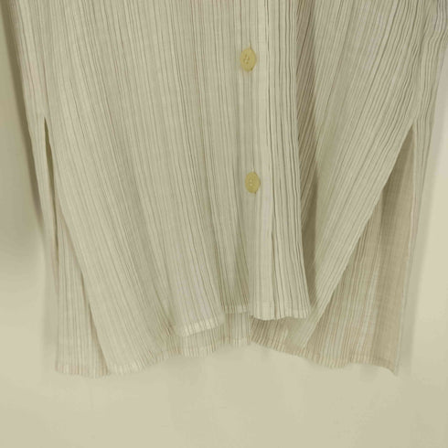 イッセイミヤケ ISSEY MIYAKE 90S 銀タグ プリーツブラウス レディース