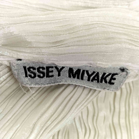 イッセイミヤケ ISSEY MIYAKE 90S 銀タグ プリーツブラウス レディース