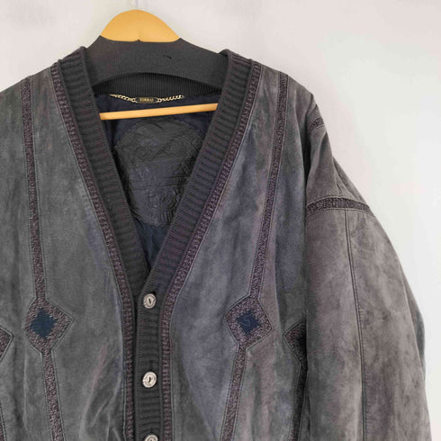 TORRAS スエードレザードッキングカーディガン メンズ