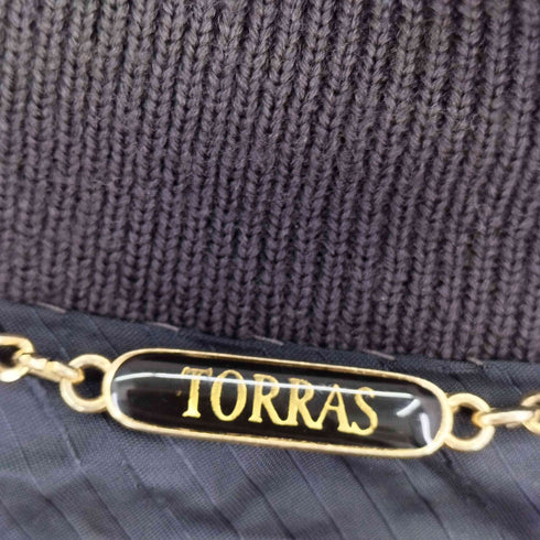 TORRAS スエードレザードッキングカーディガン メンズ