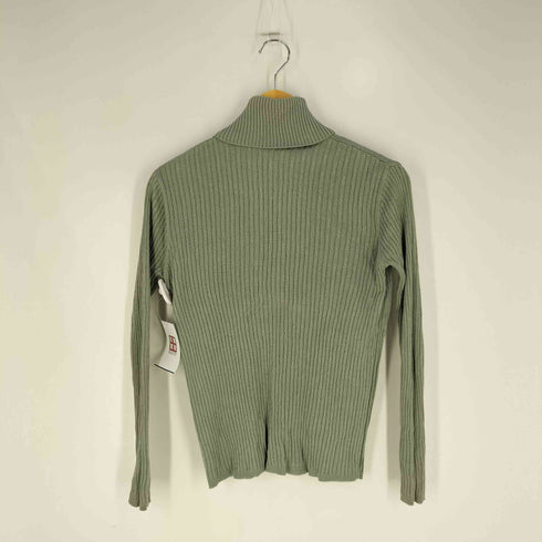 ブルックスブラザーズ BROOKS BROTHERS ケーブル編み シルク タートルネック ニット レディース import:M