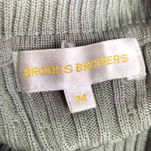 ブルックスブラザーズ BROOKS BROTHERS ケーブル編み シルク タートルネック ニット レディース import:M