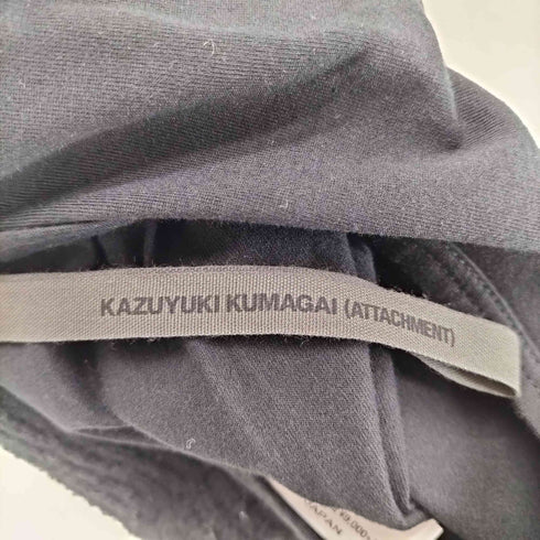 カズユキクマガイアタッチメント KAZUYUKI KUMAGAI ATTACHMENT シルキー度詰天竺 クルーネックS/S/Tシャツ メンズ JPN:3