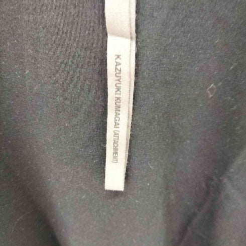 カズユキクマガイアタッチメント KAZUYUKI KUMAGAI ATTACHMENT シルキー度詰天竺 クルーネックS/S/Tシャツ メンズ JPN:3