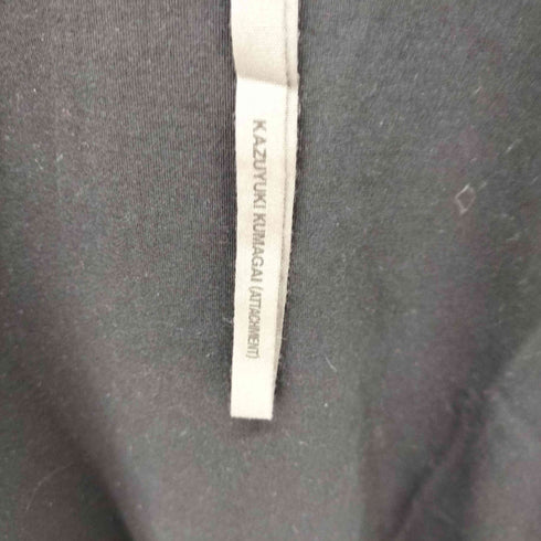 カズユキクマガイアタッチメント KAZUYUKI KUMAGAI ATTACHMENT シルキー度詰天竺 クルーネックS/S/Tシャツ メンズ JPN:3