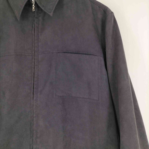 コムサイズム COMME CA ISM ベロアジップアップブルゾン メンズ JPN:M