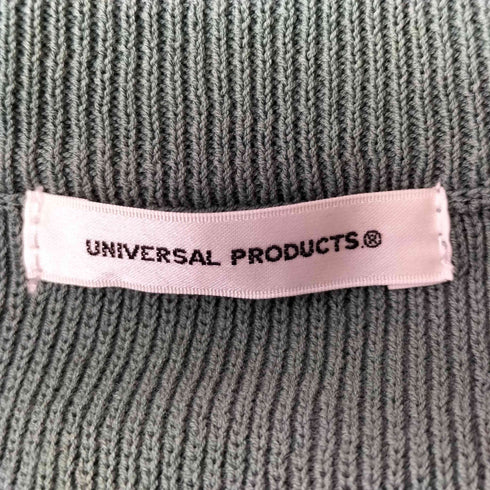 ユニバーサルプロダクツ UNIVERSAL PRODUCTS COTTON PIQUE CREW NECK KNIT メンズ JPN:2