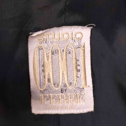 ストゥーディオフェレ studio 0001 by ferre イタリア製 銀ボタン ダブルブレスト テーラードジャケット レディース EUR:38