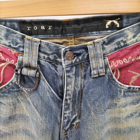 ロアー roar ペイズリーバンダナ デニムパンツ メンズ JPN:1