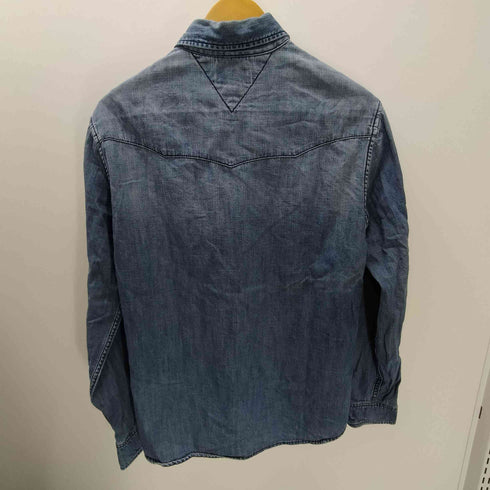 トミーヒルフィガー TOMMY HILFIGER デニム ウエスタンシャツ メンズ import:M