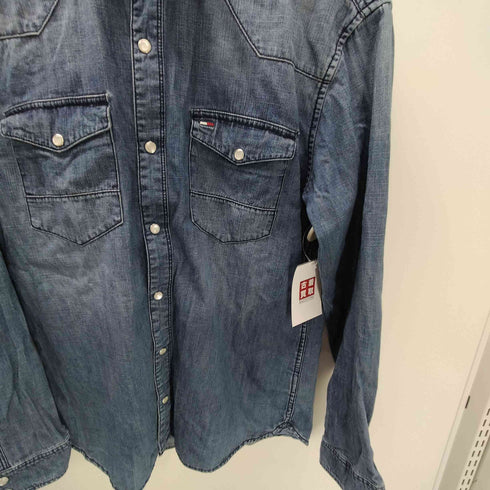 トミーヒルフィガー TOMMY HILFIGER デニム ウエスタンシャツ メンズ import:M