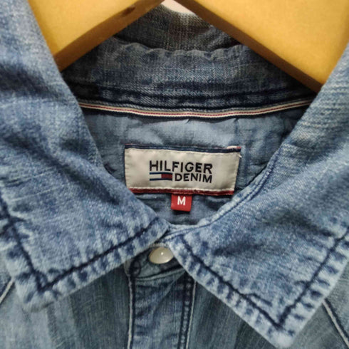 トミーヒルフィガー TOMMY HILFIGER デニム ウエスタンシャツ メンズ import:M