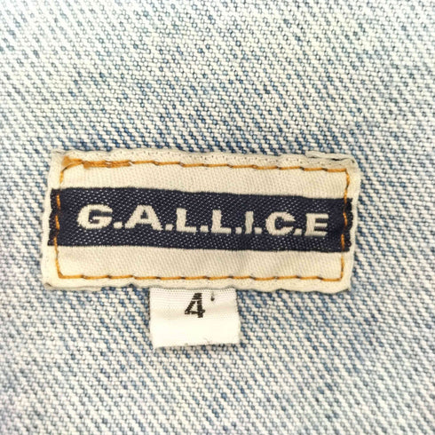 gallice jeans デニムジャケット メンズ JPN:4