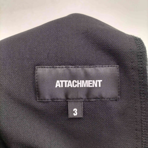 アタッチメント ATTACHMENT Ny/Co 2WAYストレッチタフタ ワンタックテーパードパンツ メンズ JPN:3