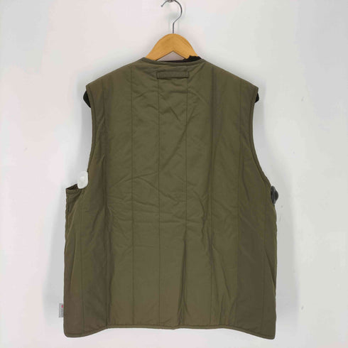 プア PWA WASHABLE REFINE-WOOL CHK RV VEST メンズ JPN:L