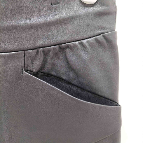 アタッチメント ATTACHMENT STRETCH LAMB LEATHER BIKER CARGO PANTS メンズ JPN:3