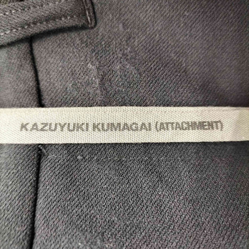 カズユキクマガイアタッチメント KAZUYUKI KUMAGAI ATTACHMENT Nyトリコットストレッチツイル サルエルパンツ メンズ JPN:3