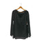 アメリ AMERI UND 2WAY SHEER VELOUR LOOSE TOP ベロア カットソー レディース FREE