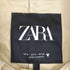 ザラ ZARA 襟コーデュロイクロップドジャケット レディース import:M