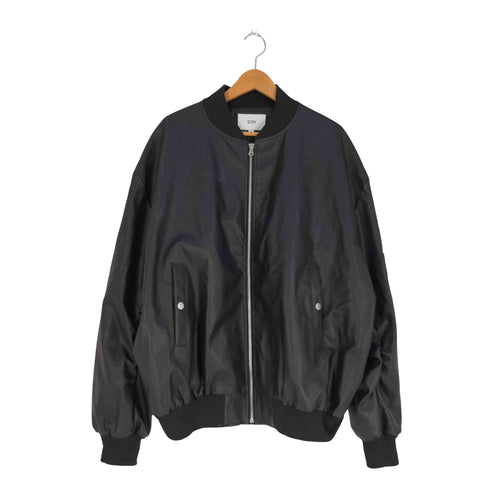 SITRY 【別注】oversize synthetic leather MA-1/オーバーサイズ フェイクレザー MA-1 メンズ JPN:M
