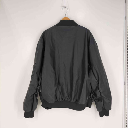 SITRY 【別注】oversize synthetic leather MA-1/オーバーサイズ フェイクレザー MA-1 メンズ JPN:M