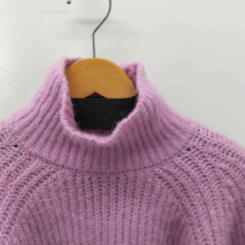ザラ ZARA アルパカ混 ハイネックリブニット レディース JPN:S