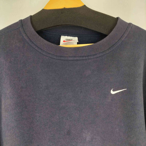ナイキ NIKE 00S ワンポイントスウィッシュクルーネックスウェット メンズ JPN:M