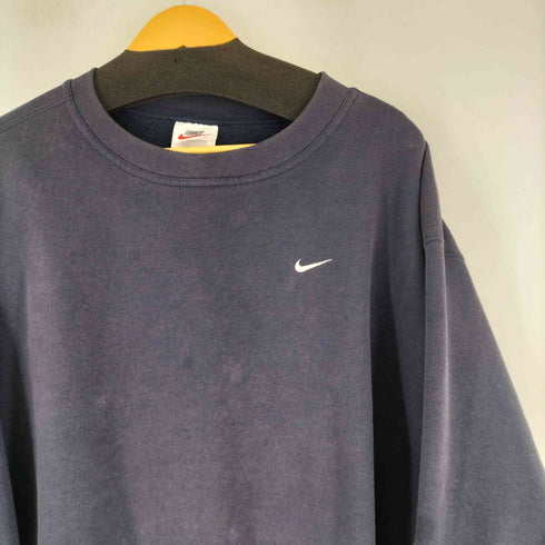 ナイキ NIKE 00S ワンポイントスウィッシュクルーネックスウェット メンズ JPN:M