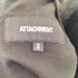 アタッチメント ATTACHMENT 2/72ウールギャバ2タックワイドパンツ メンズ JPN:3