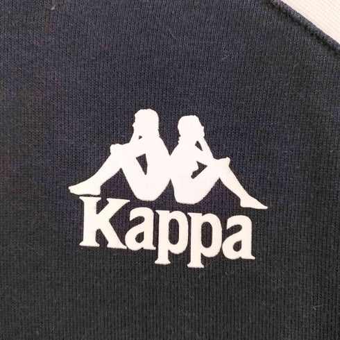 カッパ Kappa ロゴプリント バックジップ スウェット プルオーバー メンズ JPN:XL