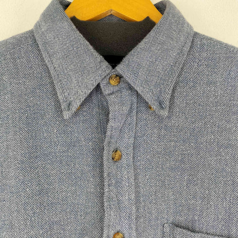 ブルックスブラザーズ BROOKS BROTHERS ヘリンボーン L/S BD シャツ メンズ import:L