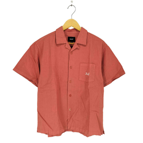 ハフ HUF 25SS GARDEN CENTER PIGMENT DYED CAMP SHIRT メンズ import:M