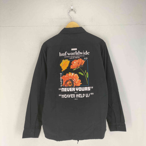 ハフ HUF NEVER YOURS COACH SHIRT メンズ import:L