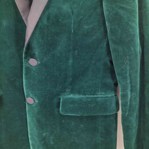 バーバリーロンドン BURBERRY LONDON ベロア テーラードジャケット メンズ 46R